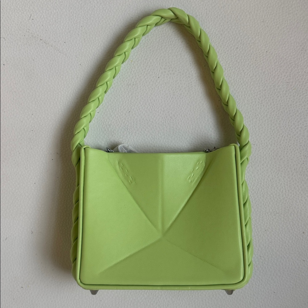 Elegant Lime Green Shoulder Bag